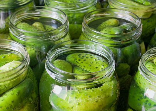 Olympia Provisions pickles in jars