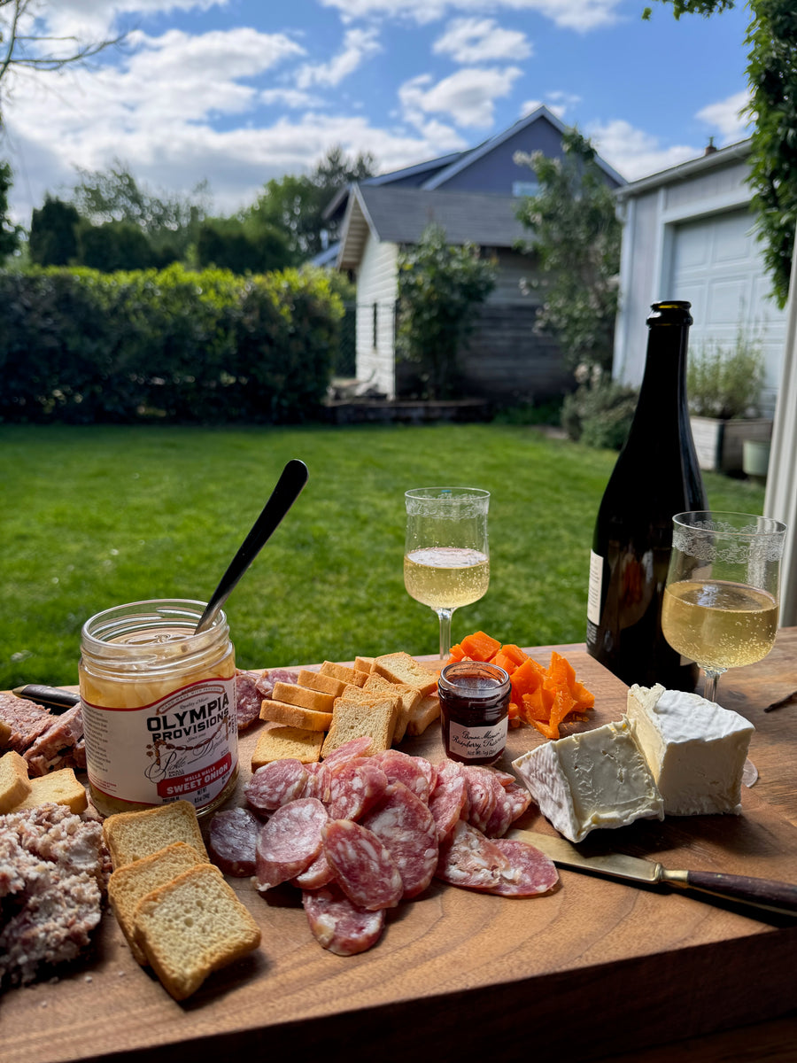 French Charcuterie Kit with Sparkling Wine