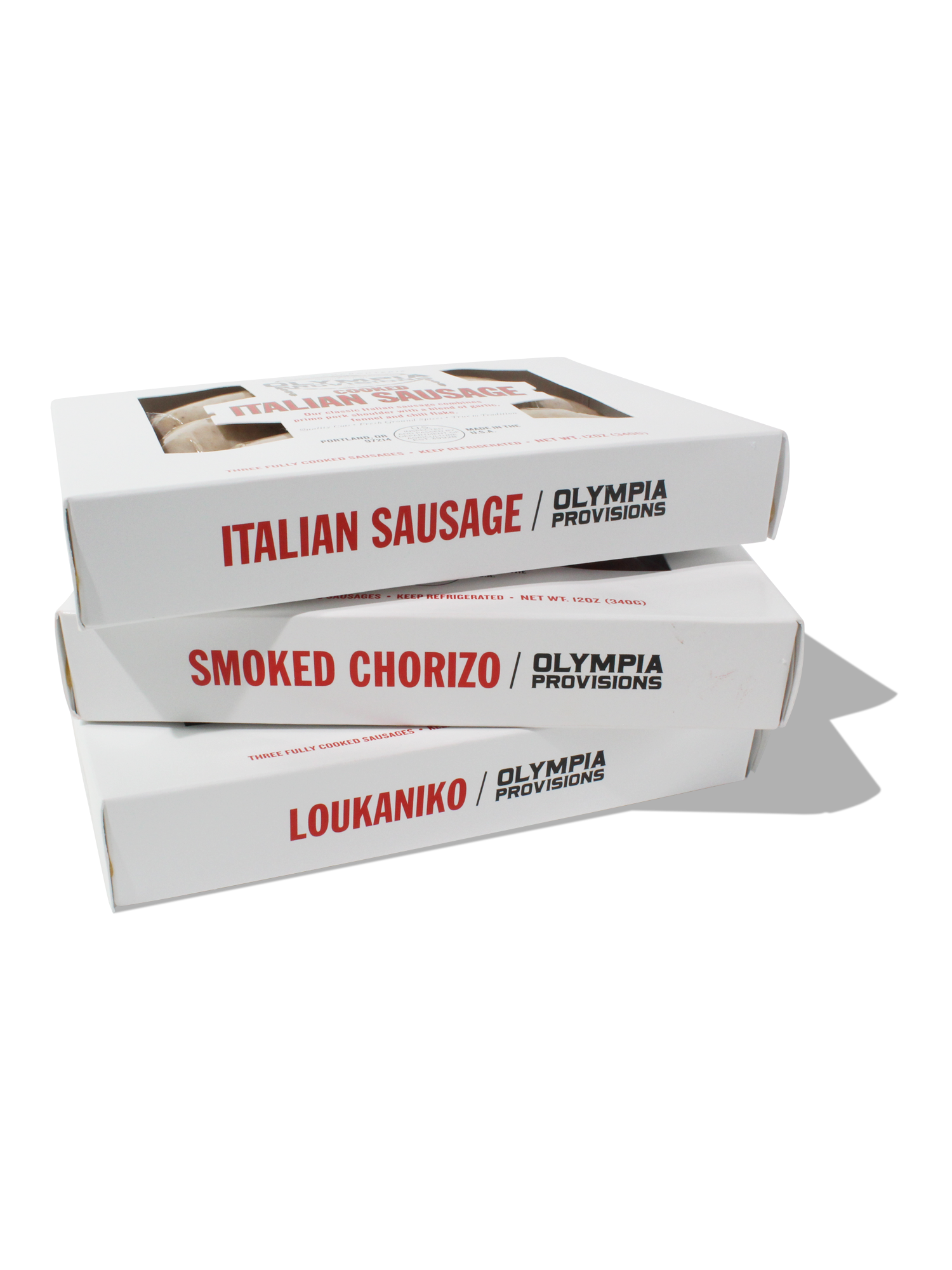 Mediterranean Sausage Pack Gourmet Sausages by Olympia Provisions