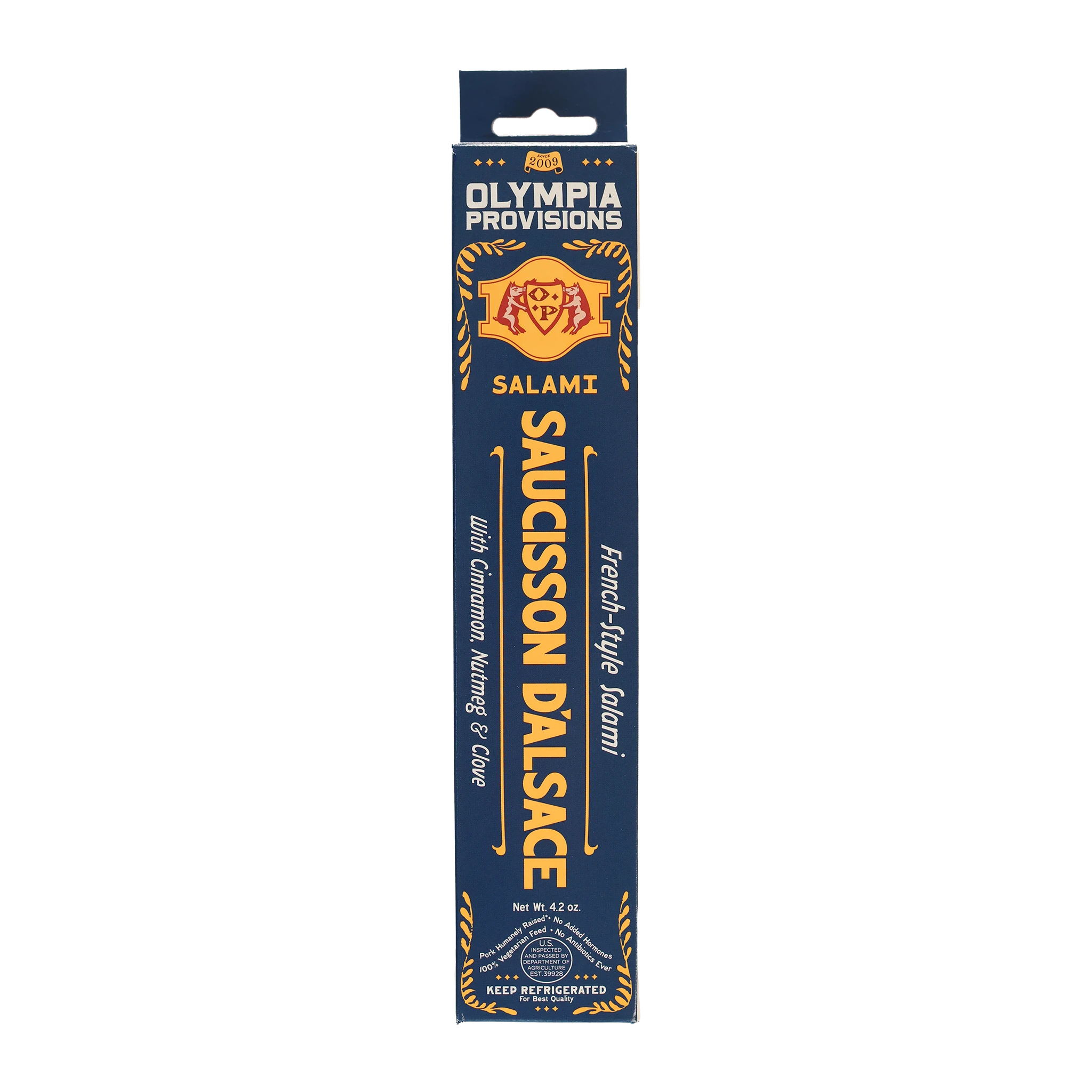 Saucisson D'Alsace | Artisan Salami | Olympia Provisions