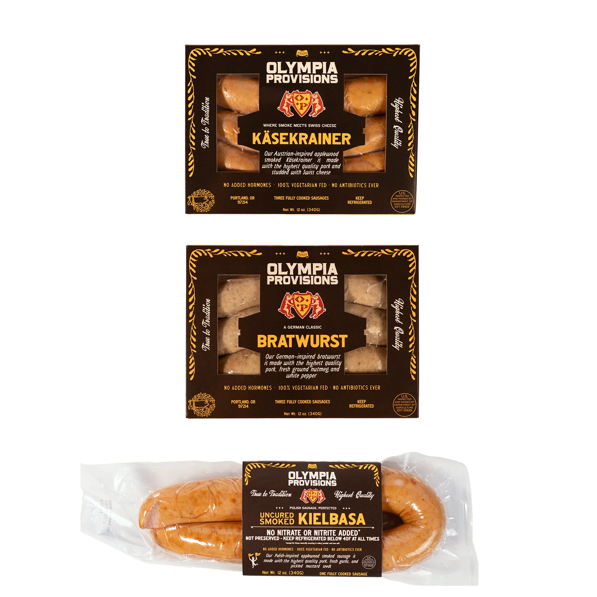 Artisan Sausage Pack | Gourmet Sausages by Olympia Provisions