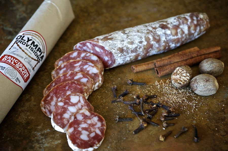 Olympia Provisions French style Saucisson D'Alsace cured meat 