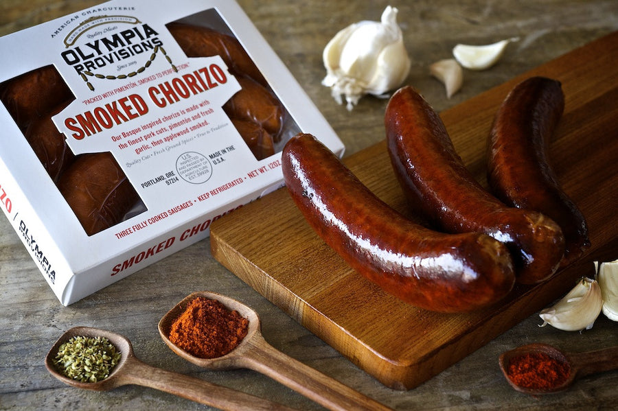 delicious smoked chorizo sausage links