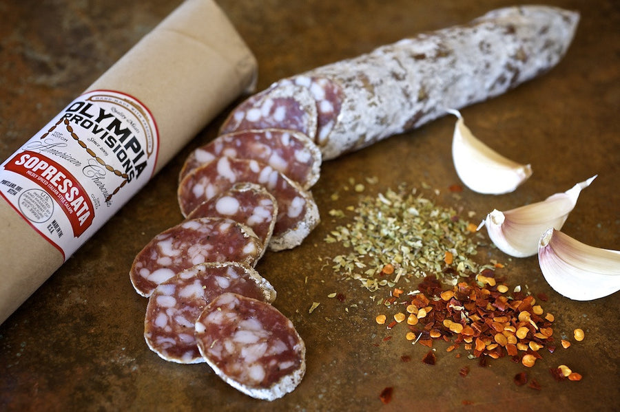 Sopressata with spices