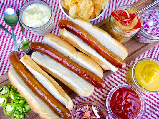 BUILD YOUR OWN HOT DOG BAR