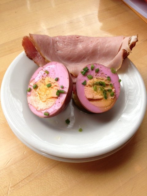 Pink Eggs and Ham