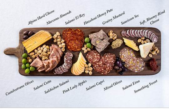 Olympia Provisions holiday charcuterie board