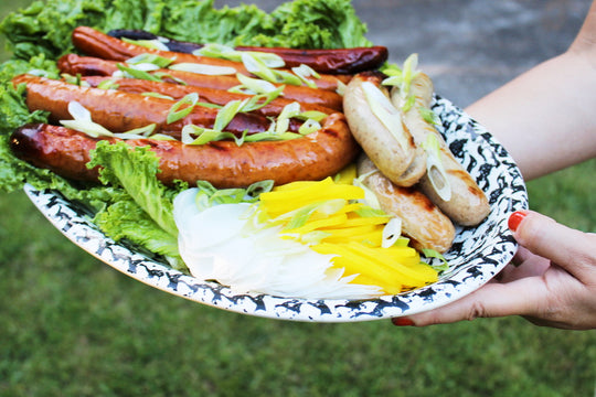Olympia Provisions sausages cooked into a Korean bossam dish