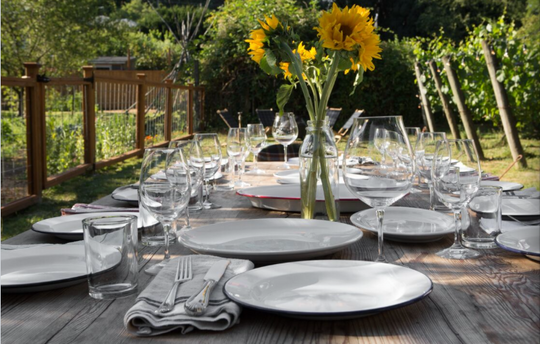 country picnic table