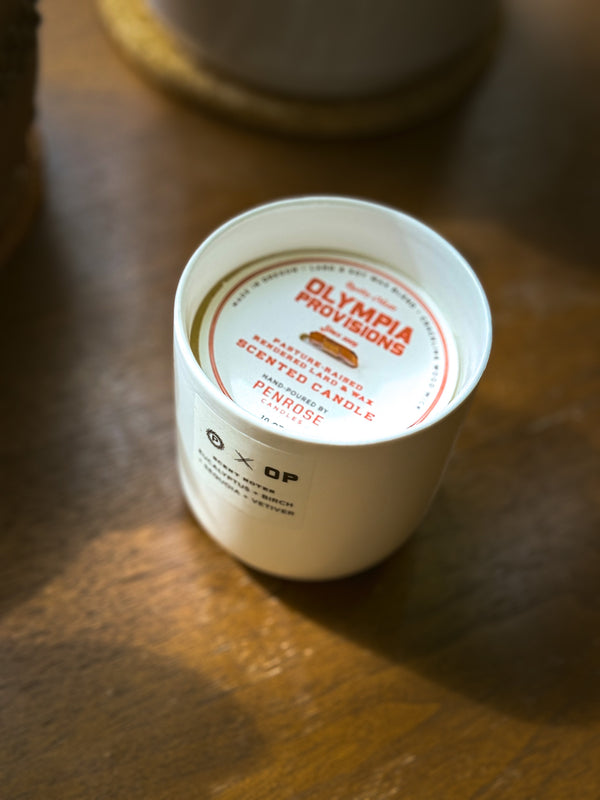Lard Candle