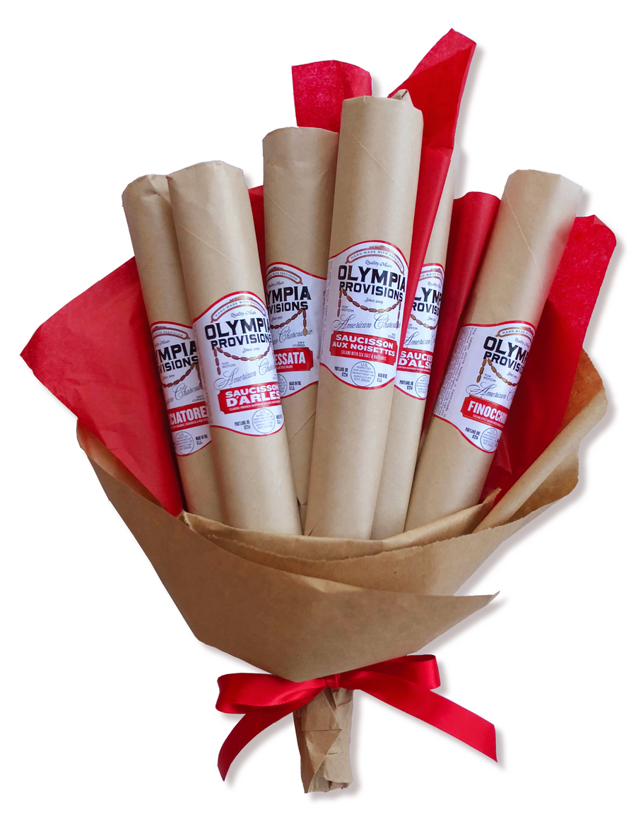 6 Stem Salami Bouquet