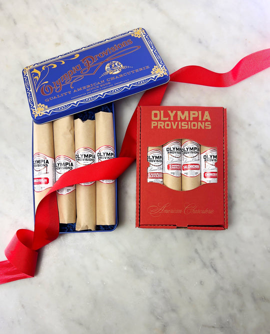 Olympia Provisions Spanish Sampler in a Tin and Gift Box