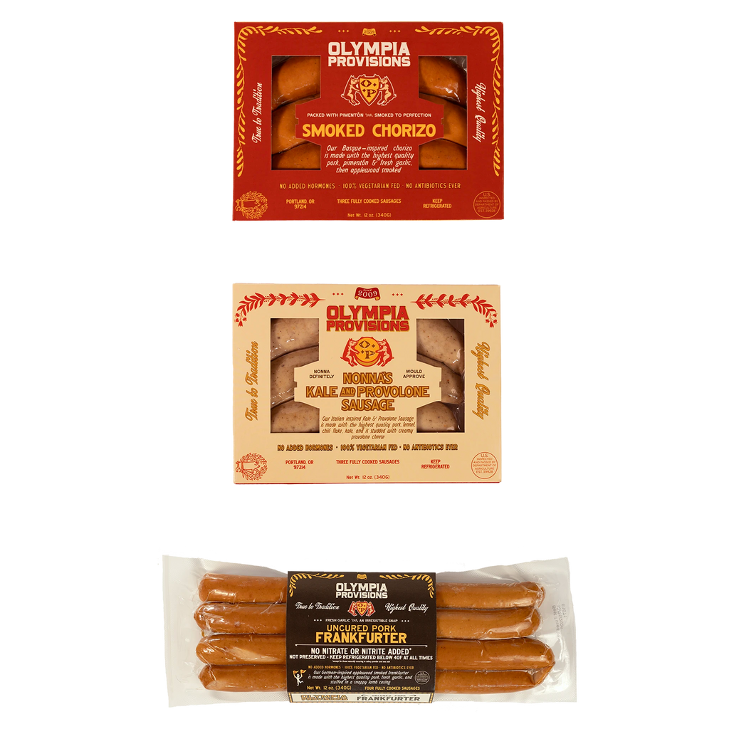 Mixed Grill Sausage Pack | Gourmet Sausages by Olympia Provisions