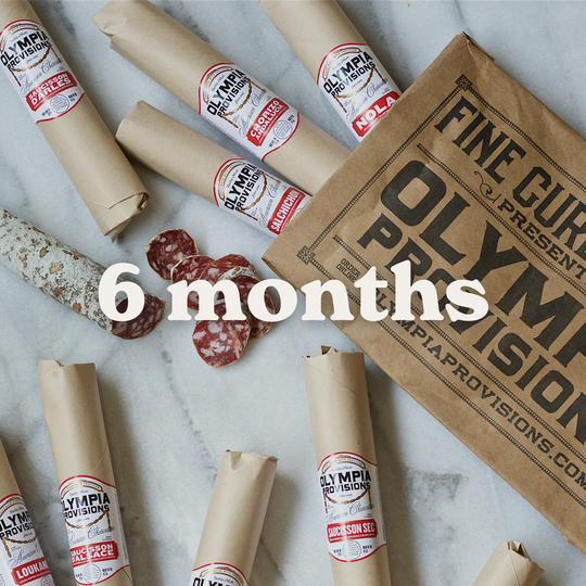 Olympia Provisions 6 months Salami of the Month Club Gift Subscription