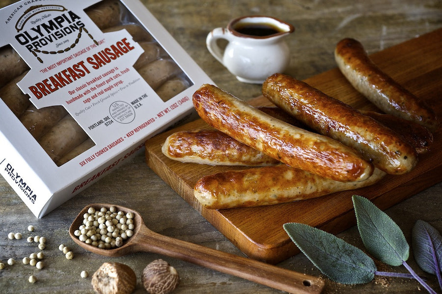 package of Olympia Provisions Breakfast Sausages