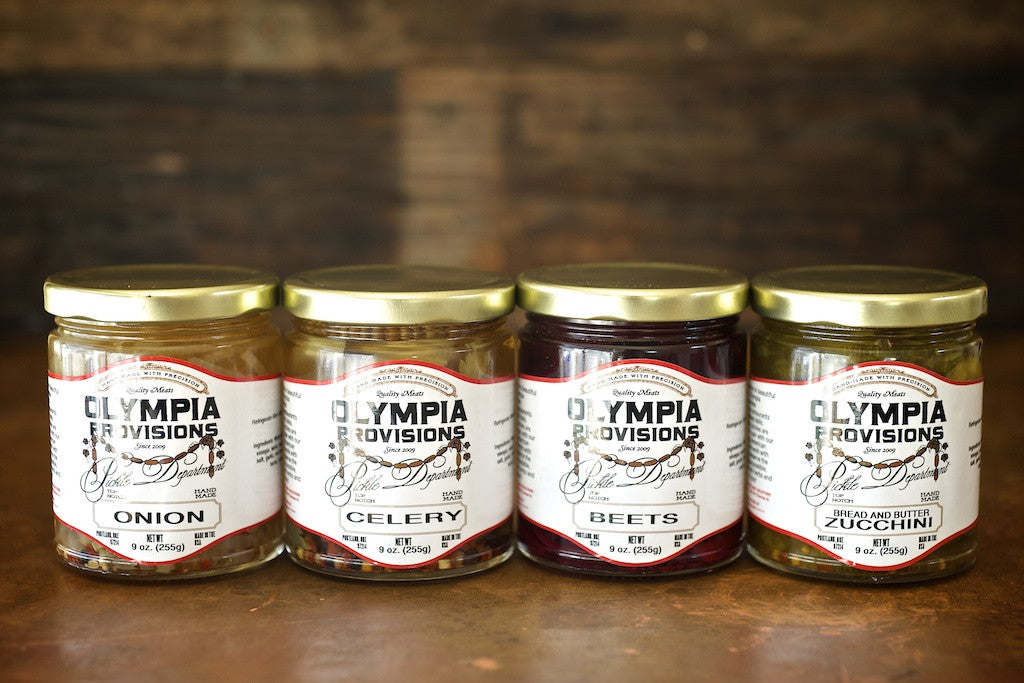 Pickle Sampler Pickled Vegetable Sampler | Artisan Charcuterie – Olympia Provisions