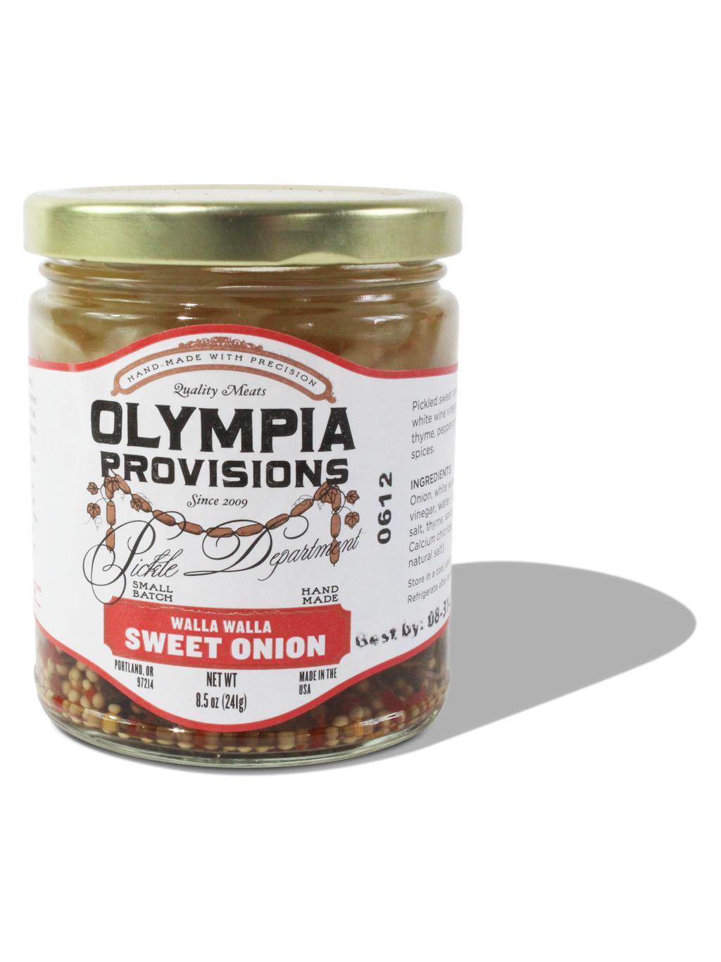 オリエンボトル　Onion 3本セット Pickled Walla Walla Sweet Onions | Olympia Provisions