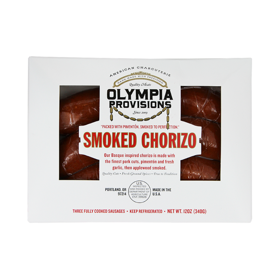 one package of smoked chorizo