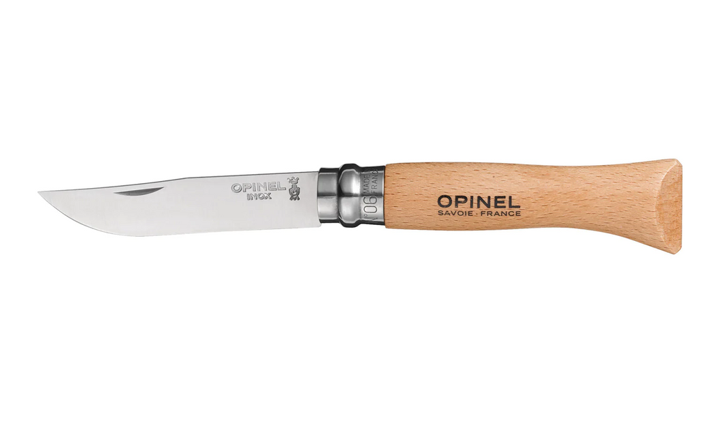 Opinel Folding Knife Carbon Steel No. 7 - Grow Organic